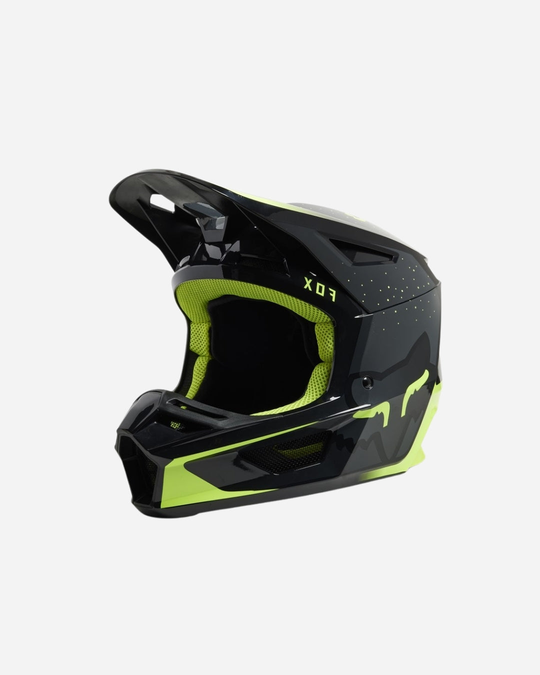 Casco Fox Racing V2 Vizen - Giallo fluorescente