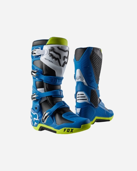 Stivali Fox Racing Motion - Blu/Giallo