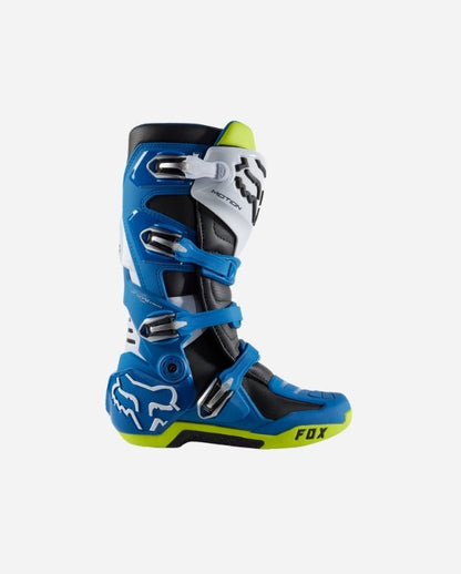 Bottes Fox Racing Motion - Bleu/Jaune