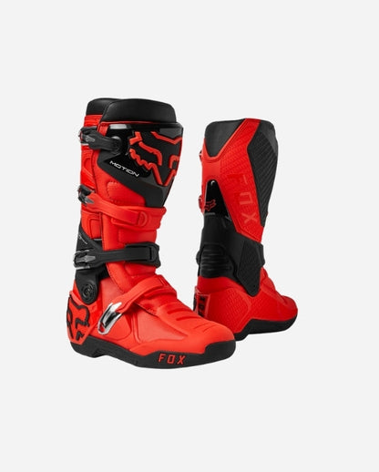 Fox Racing Motion Boots - Fluorescent Red