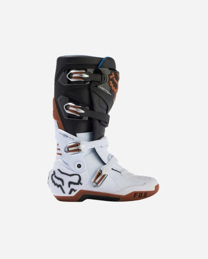 Bottes Fox Racing Motion - Noir/Blanc/Gomme