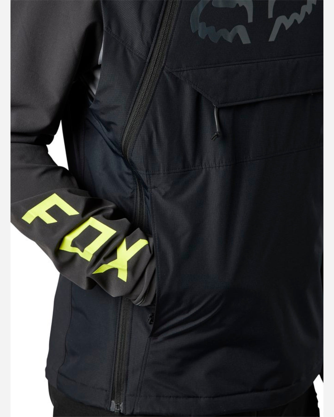 Gilet coupe-vent Fox Racing Ranger Off Road - Noir