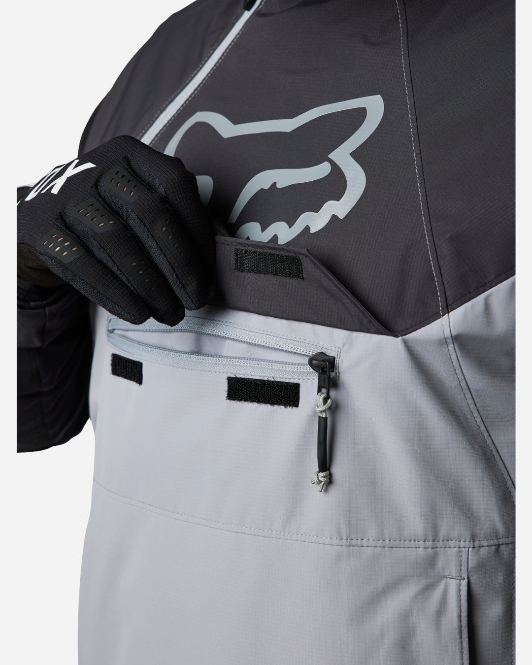 Gilet coupe-vent Fox Racing Ranger Off Road - Gris acier