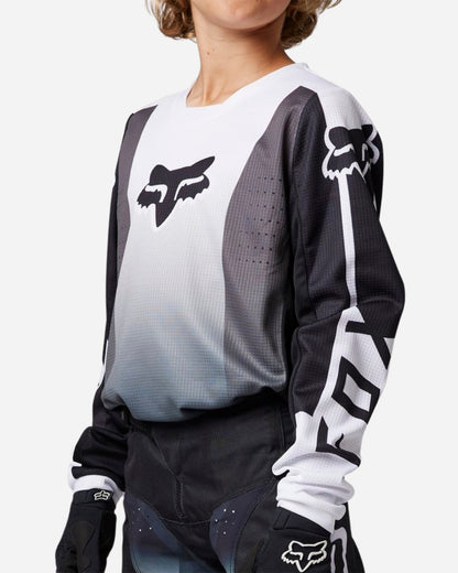 Maillot enfant Fox Racing 180 Leed - Noir/Blanc