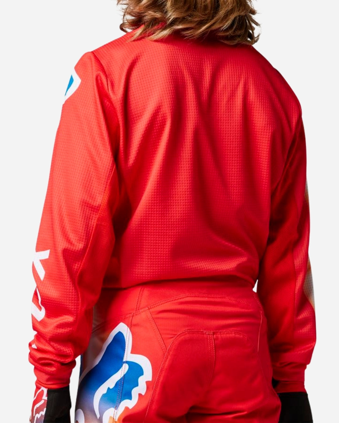 Maillot enfant Fox Racing 180 Toxsyk - Rouge fluo