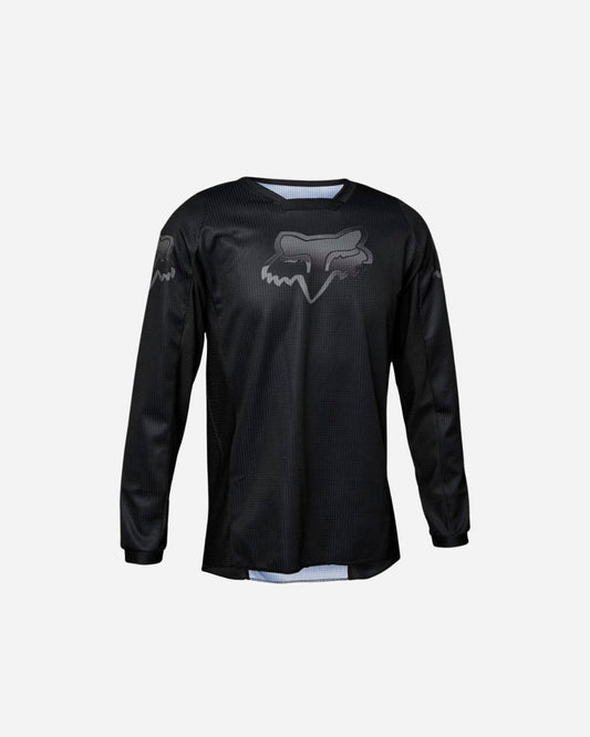 Fox Racing Blackout Kinder-Trikot - Schwarz