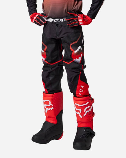 Pantaloni Fox Racing 360 Vizen Youth - Rosso fluorescente