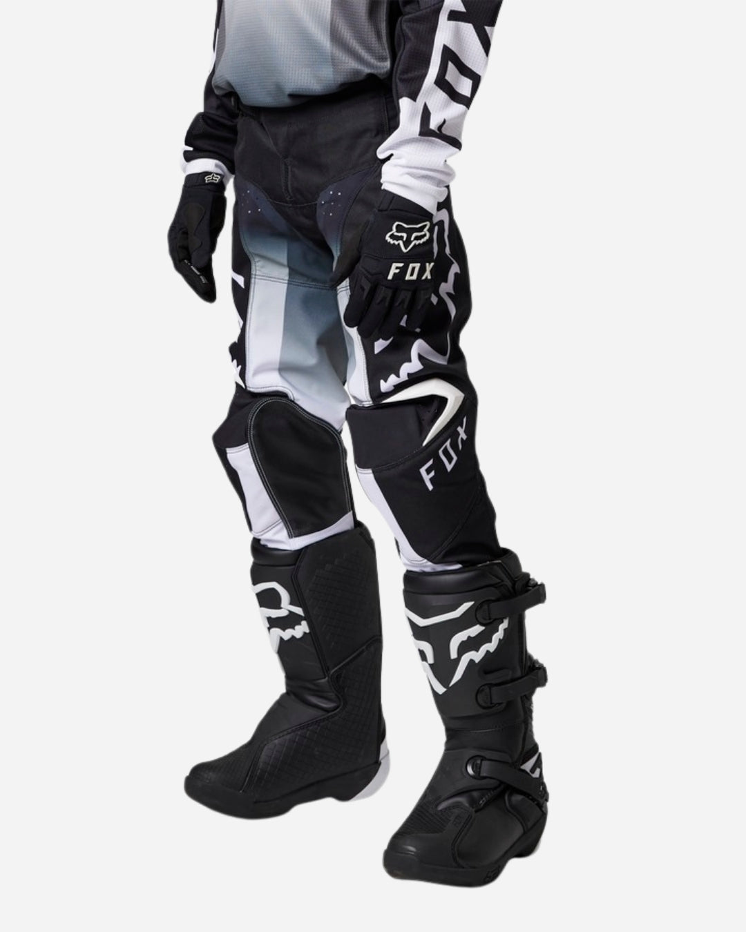 Fox Racing 180 Leed Jugendhose – Schwarz/Weiß