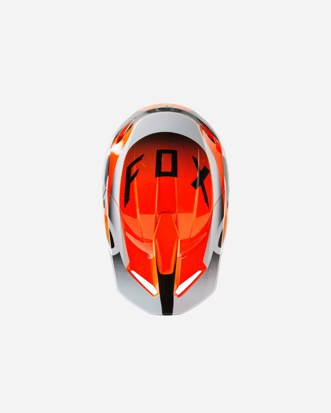 Casque enfant Fox Racing V1 Leed - Orange fluo