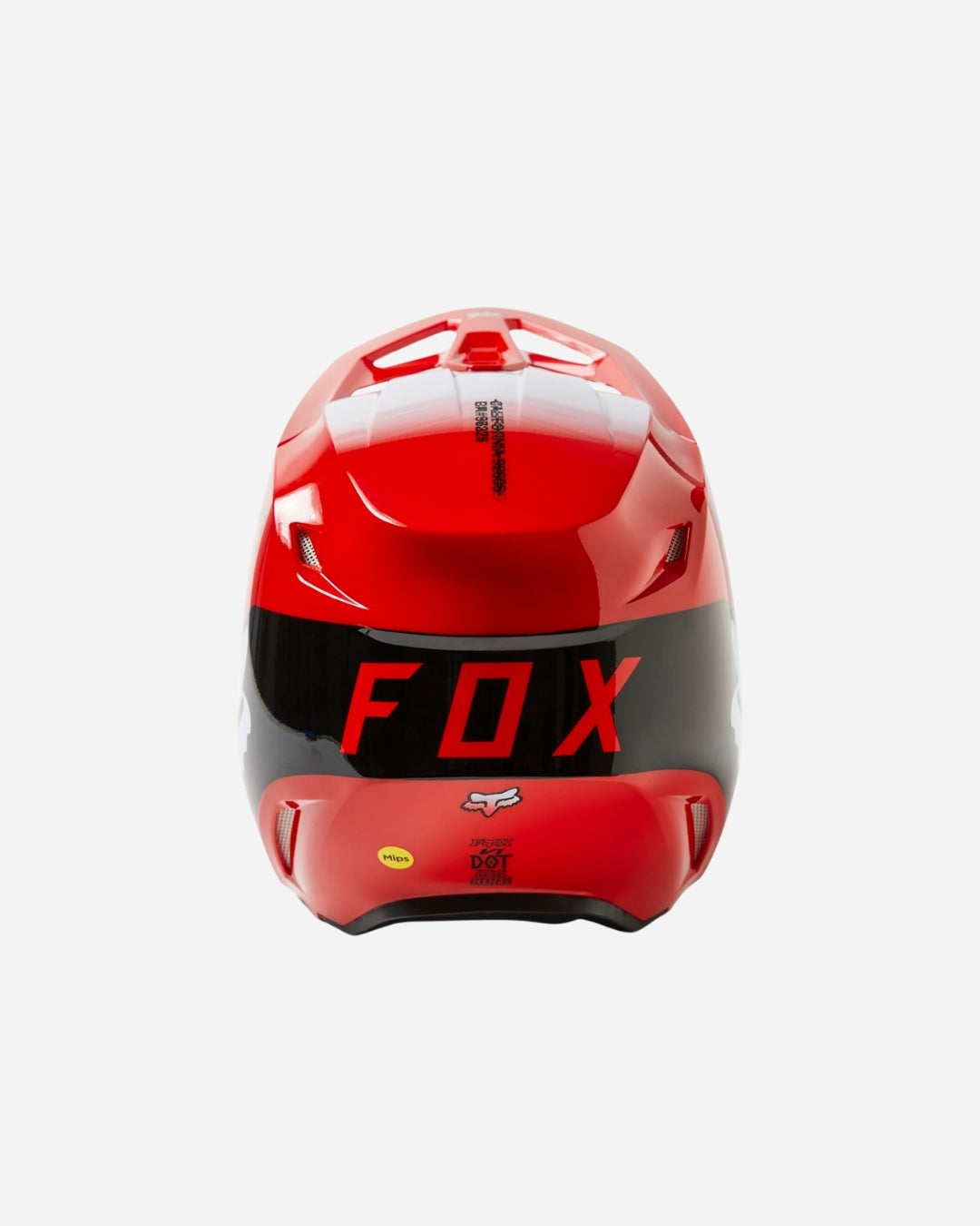 Casque enfant Fox Racing V1 Toxsyk - Jaune fluo
