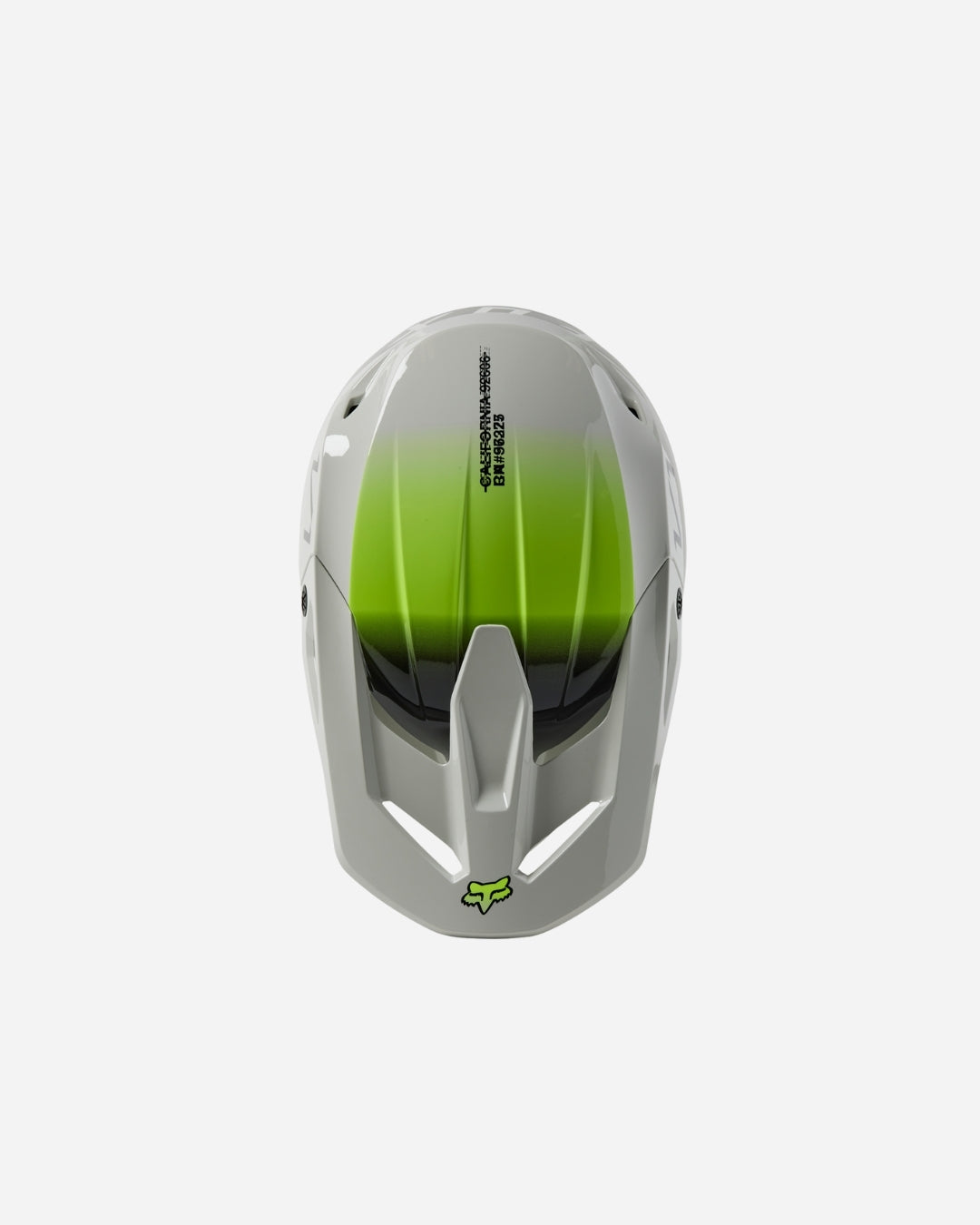Casque enfant Fox Racing V1 Toxsyk - Gris acier