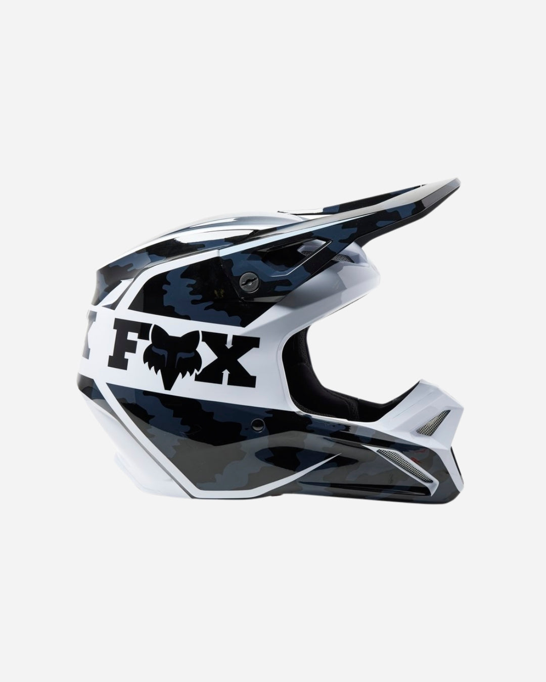 Casque enfant Fox Racing V1 Nuklr - Noir