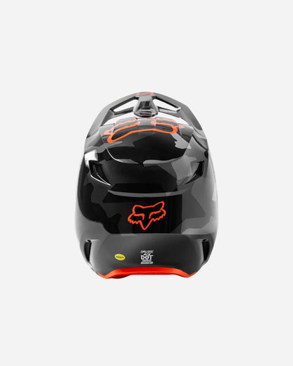 Casque enfant Fox Racing V1 Bnkr - Camo gris