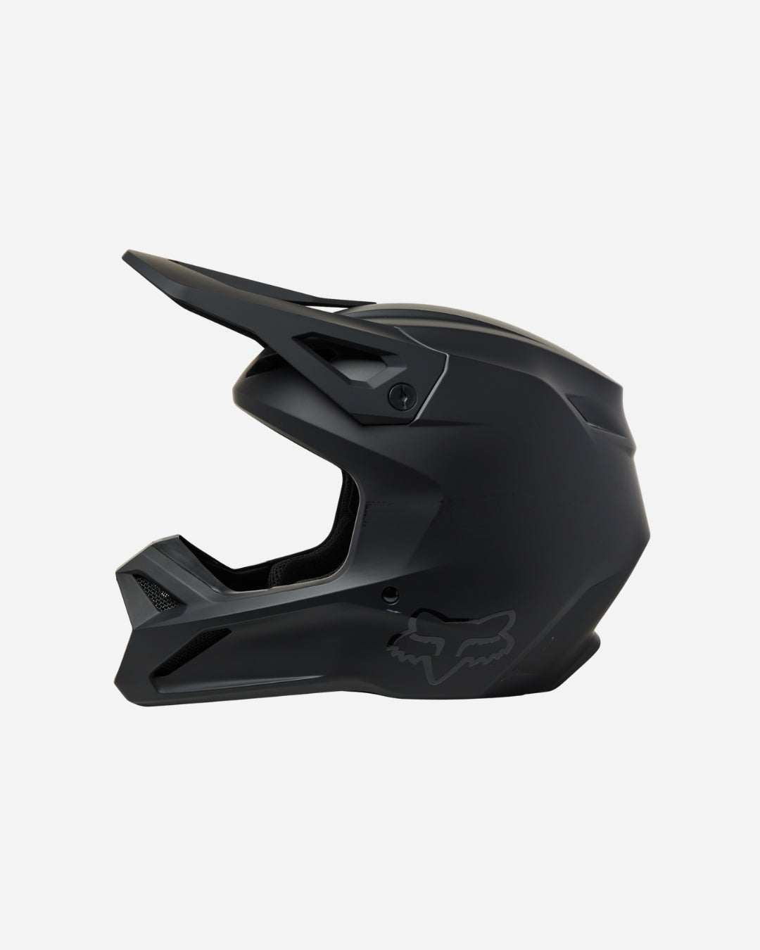 Casque enfant Fox Racing V1 Mat - Noir