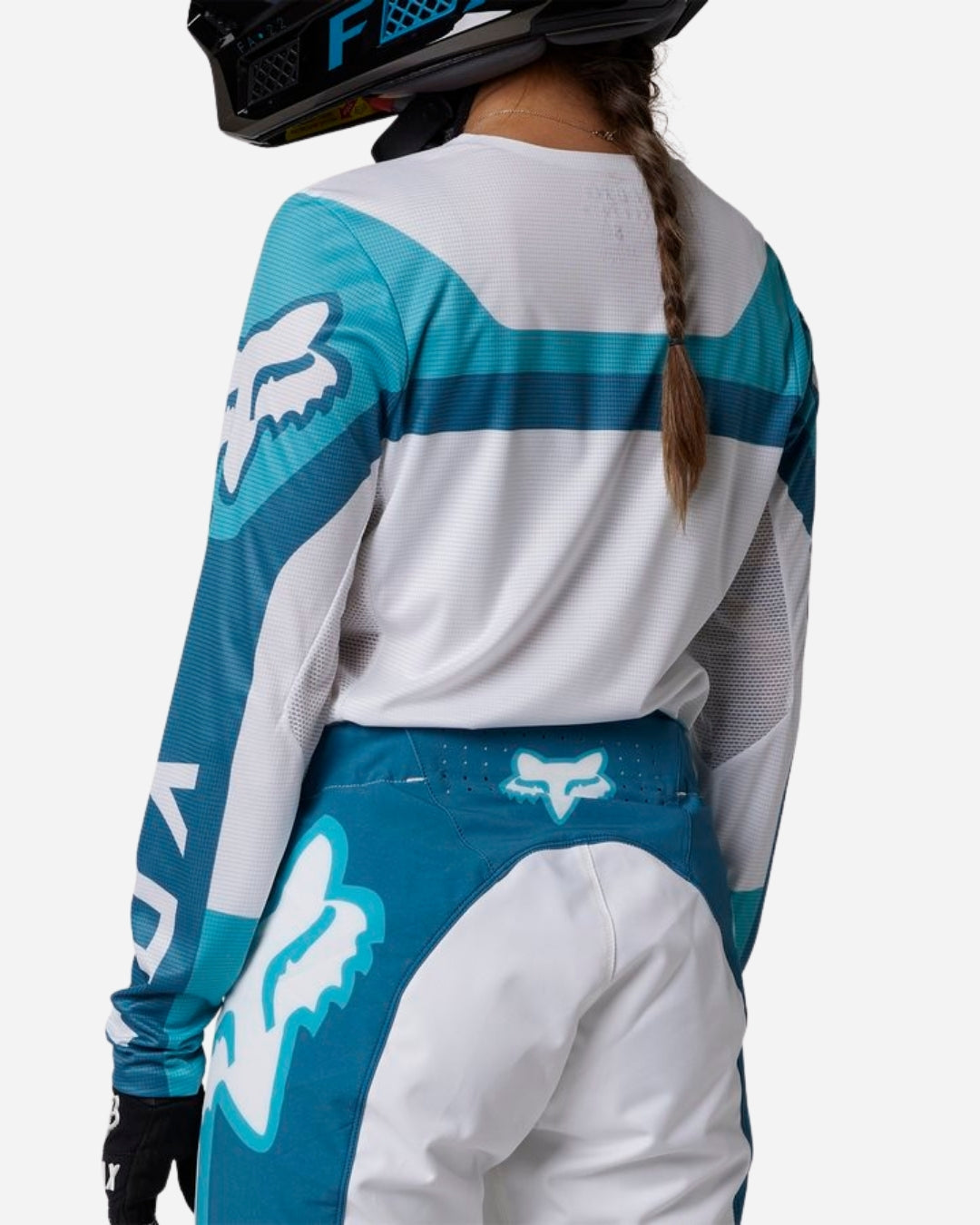 Maillot femme Fox Racing Flexair Efekt - Sarcelle