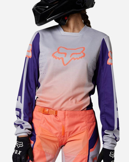 Maillot femme Fox Racing 180 Leed - Orange fluo