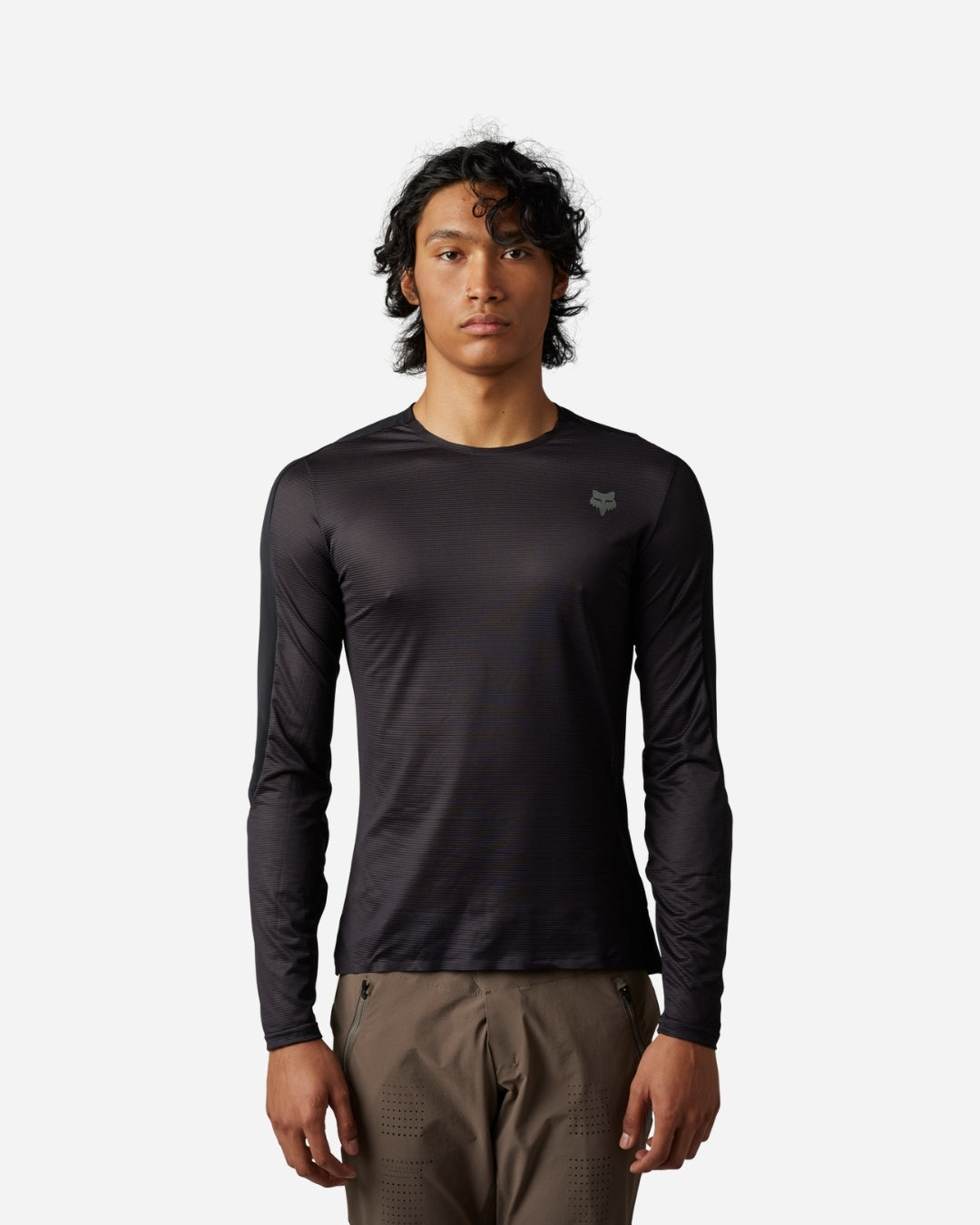 Maglia a maniche lunghe Fox Racing Flexair Ascent - Nera