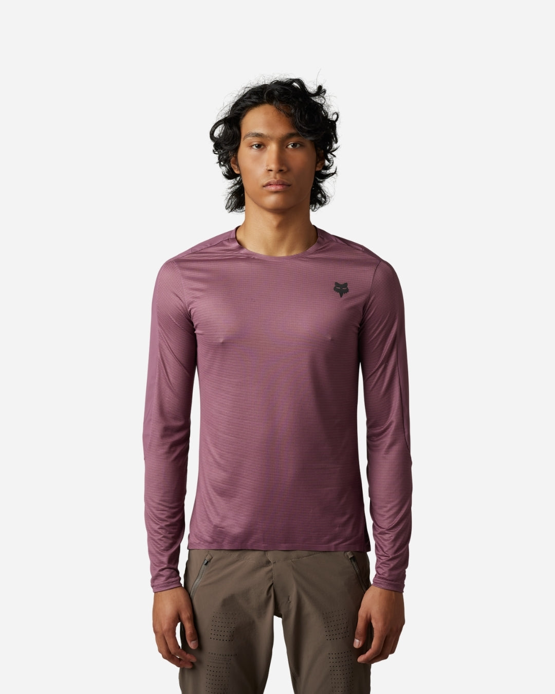 Maillot manches longues Fox Racing Flexair Ascent - Cordovan