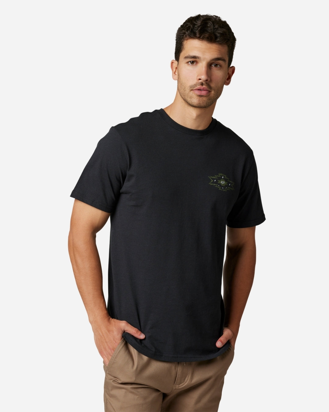 Fox Racing Full Flux Kurzarm-T-Shirt – Schwarz