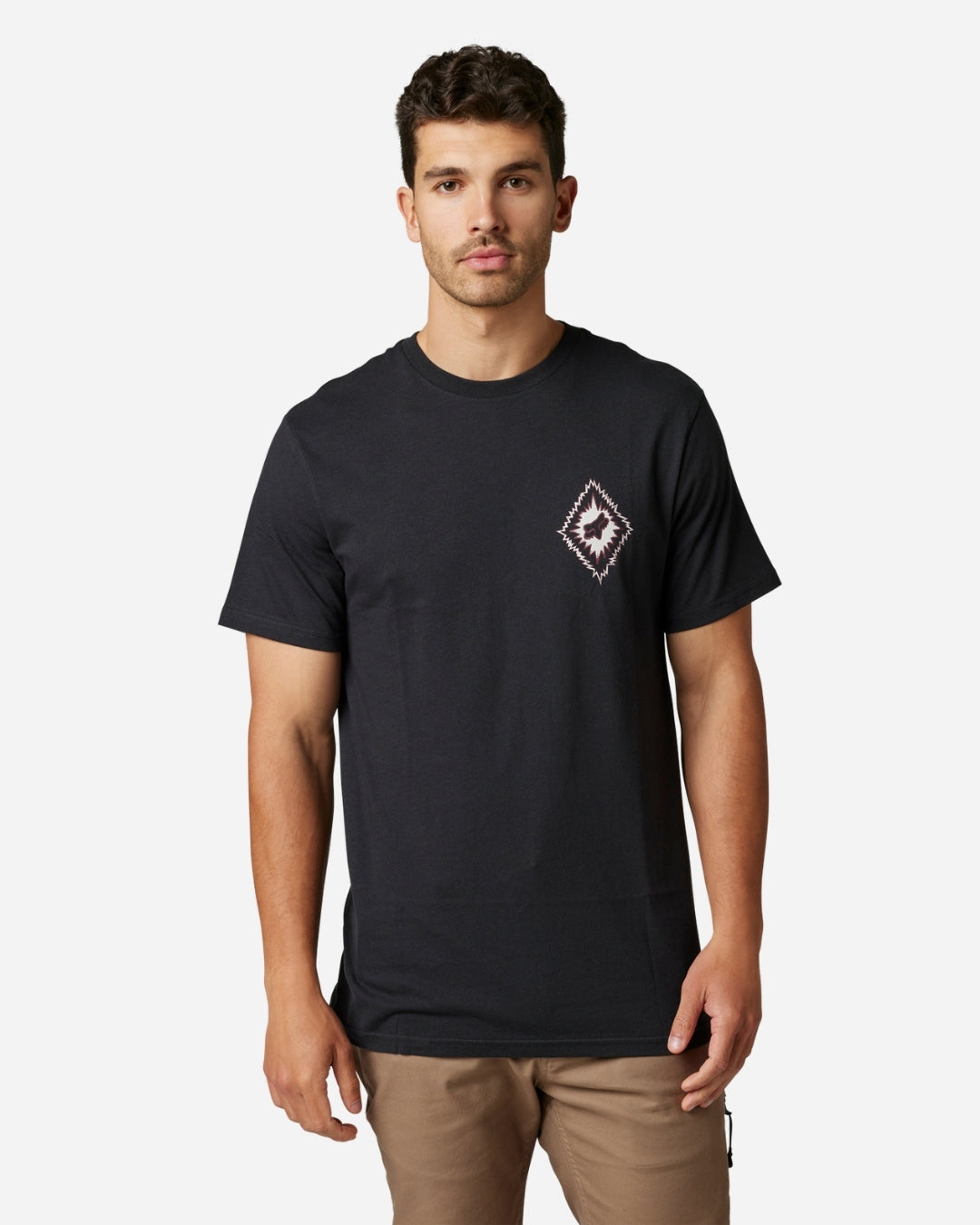 Fox Racing Still In Kurzarm-T-Shirt – Schwarz