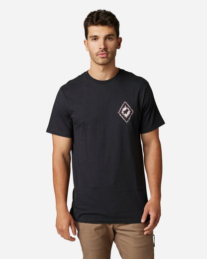 Fox Racing Still In Kurzarm-T-Shirt – Schwarz