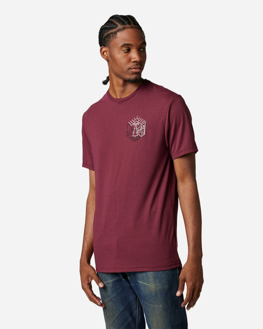 Fox Racing Caveaut short-sleeved technical T-shirt - Dark brown