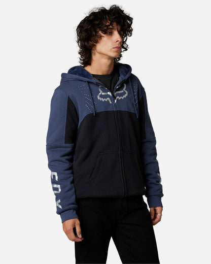 Sweat à capuche zippé Fox Racing Ryaktr Sasquatch - Noir