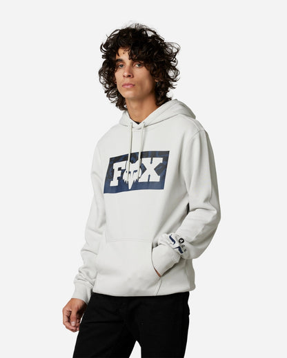 Sweat à Capuche Fox Racing Nuklr - Gris Clair