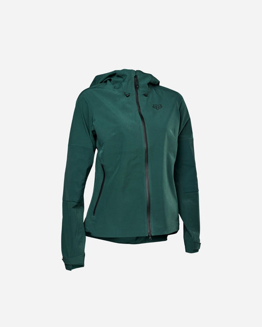 Veste imperméable 3L femme Fox Racing Defend - Émeraude
