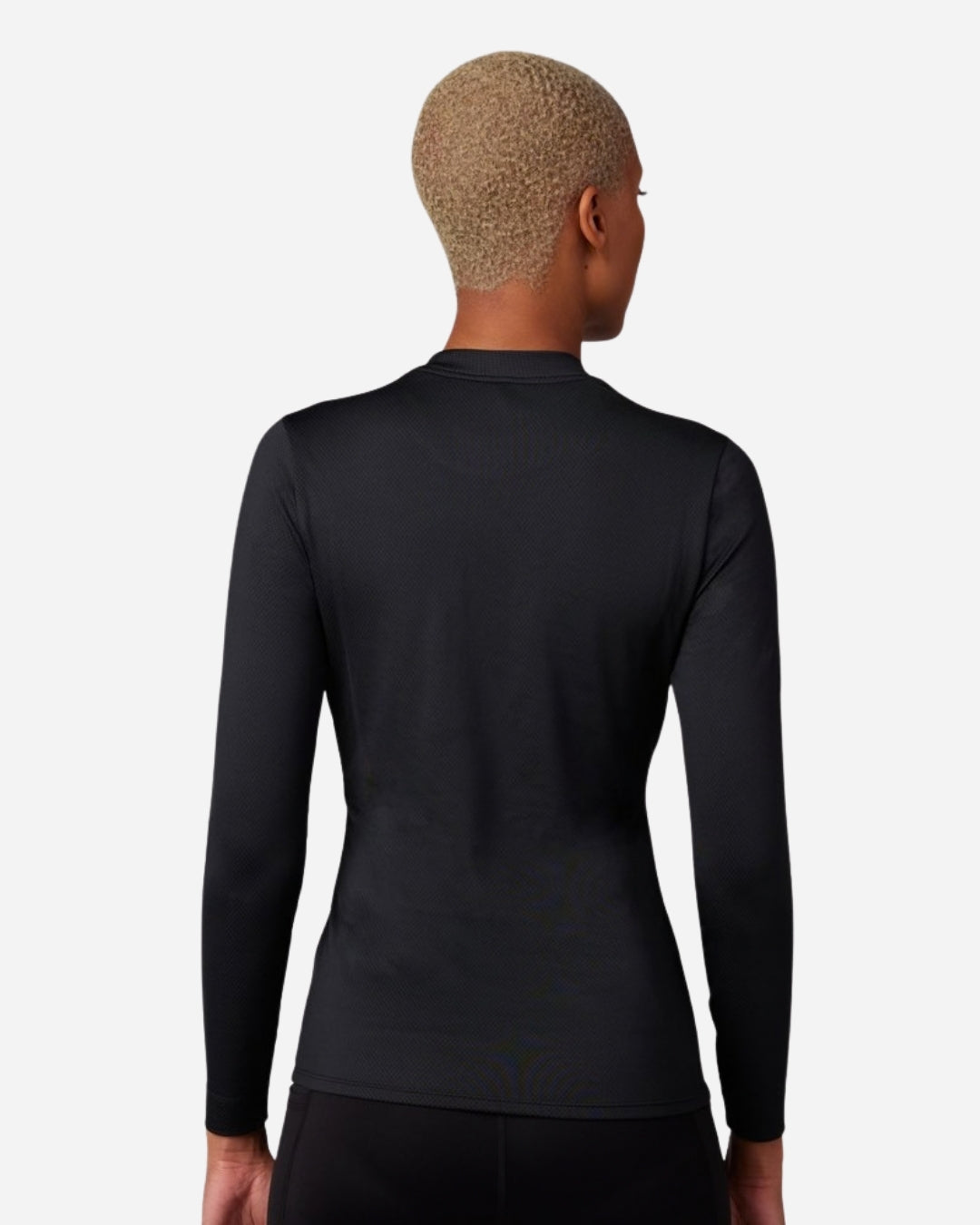 Damen Thermo-Langarmshirt Fox Racing Tecbase Fire - Schwarz