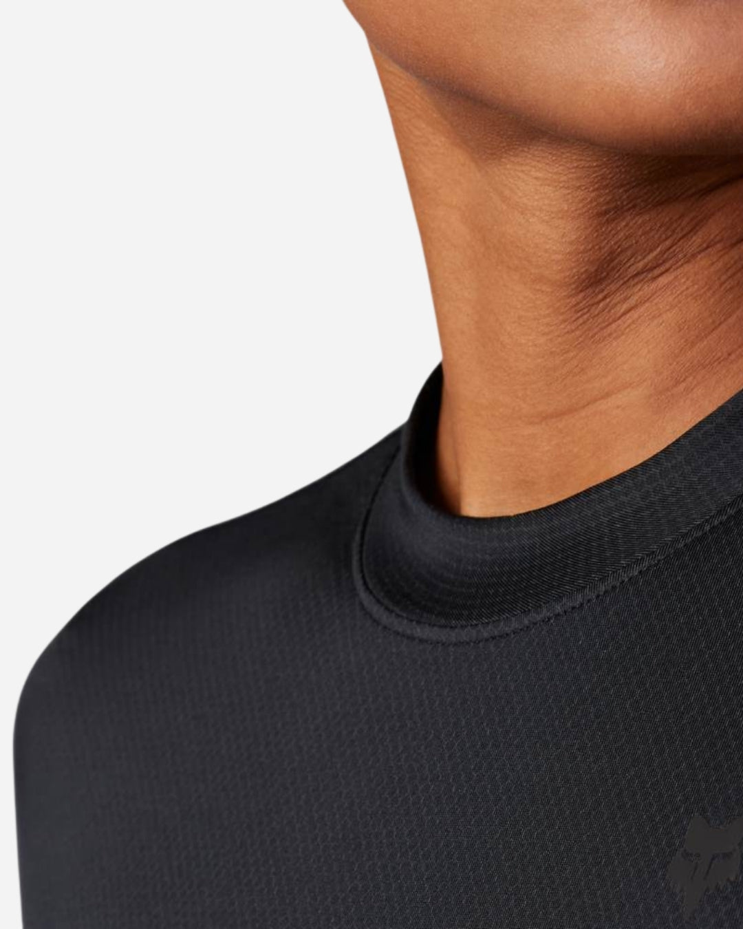 Damen Thermo-Langarmshirt Fox Racing Tecbase Fire - Schwarz