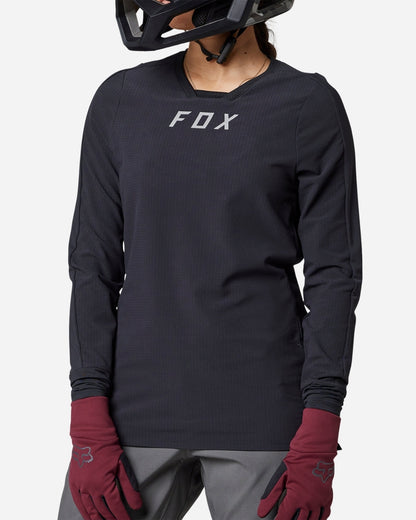 Maglia a maniche lunghe da donna Fox Racing Defend Thermal - Nera