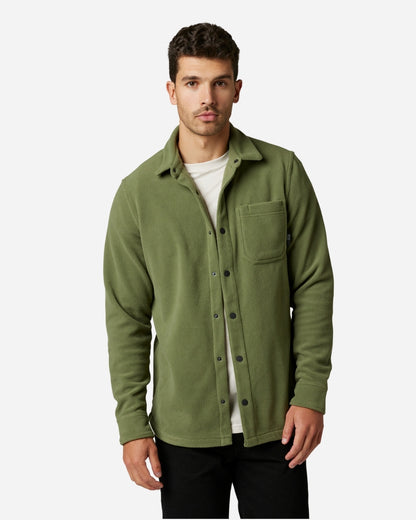 Chemise polaire tissée Fox Racing High Desert manches longues - Vert