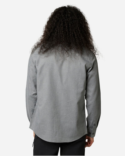 Chemise en flanelle Fox Racing Assembly Line - Gris chiné