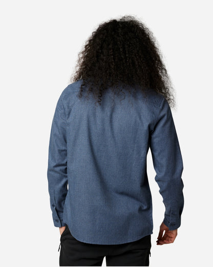 Chemise en flanelle Fox Racing Assembly Line - Marine chiné