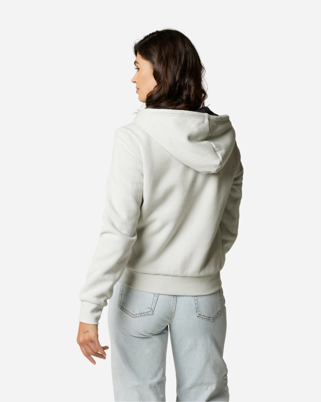 Sweat Sherpa Fox Racing Foxhead Sasquatch - Gris Clair