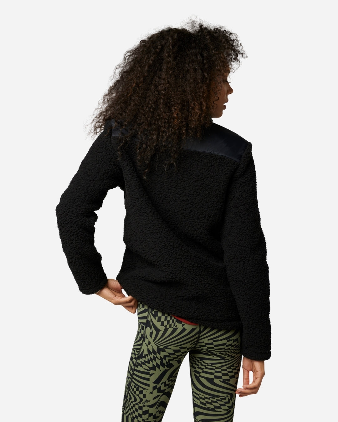 Sweat à Capuche Sherpa Fox Racing Geology - Noir