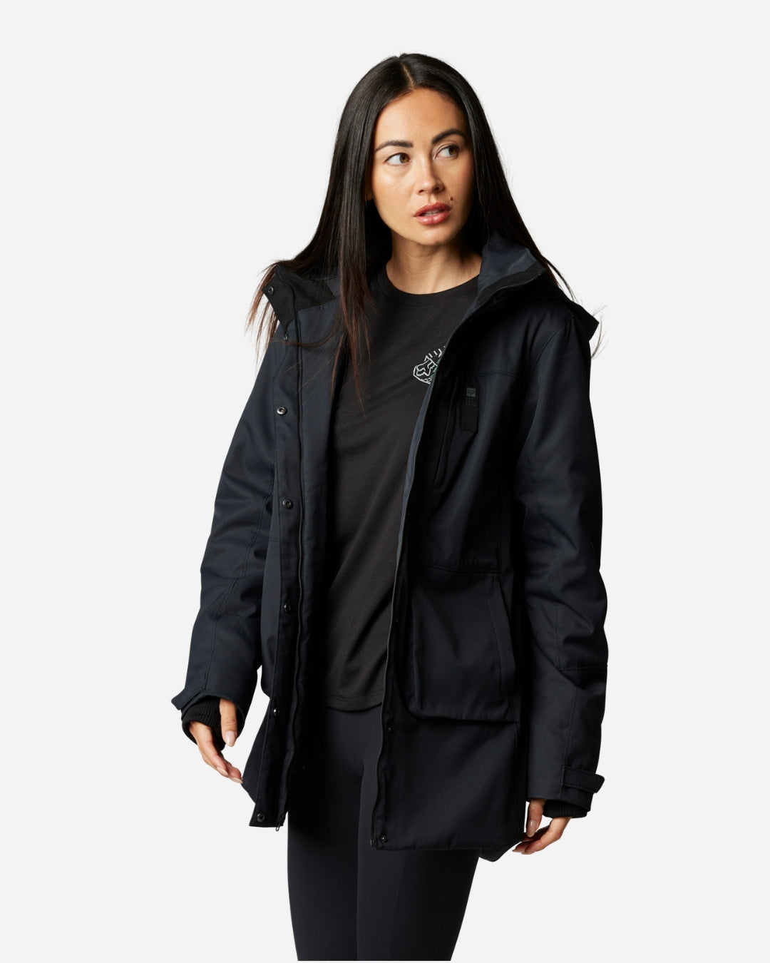 Gilet parka Fox Racing Polarizing - Noir