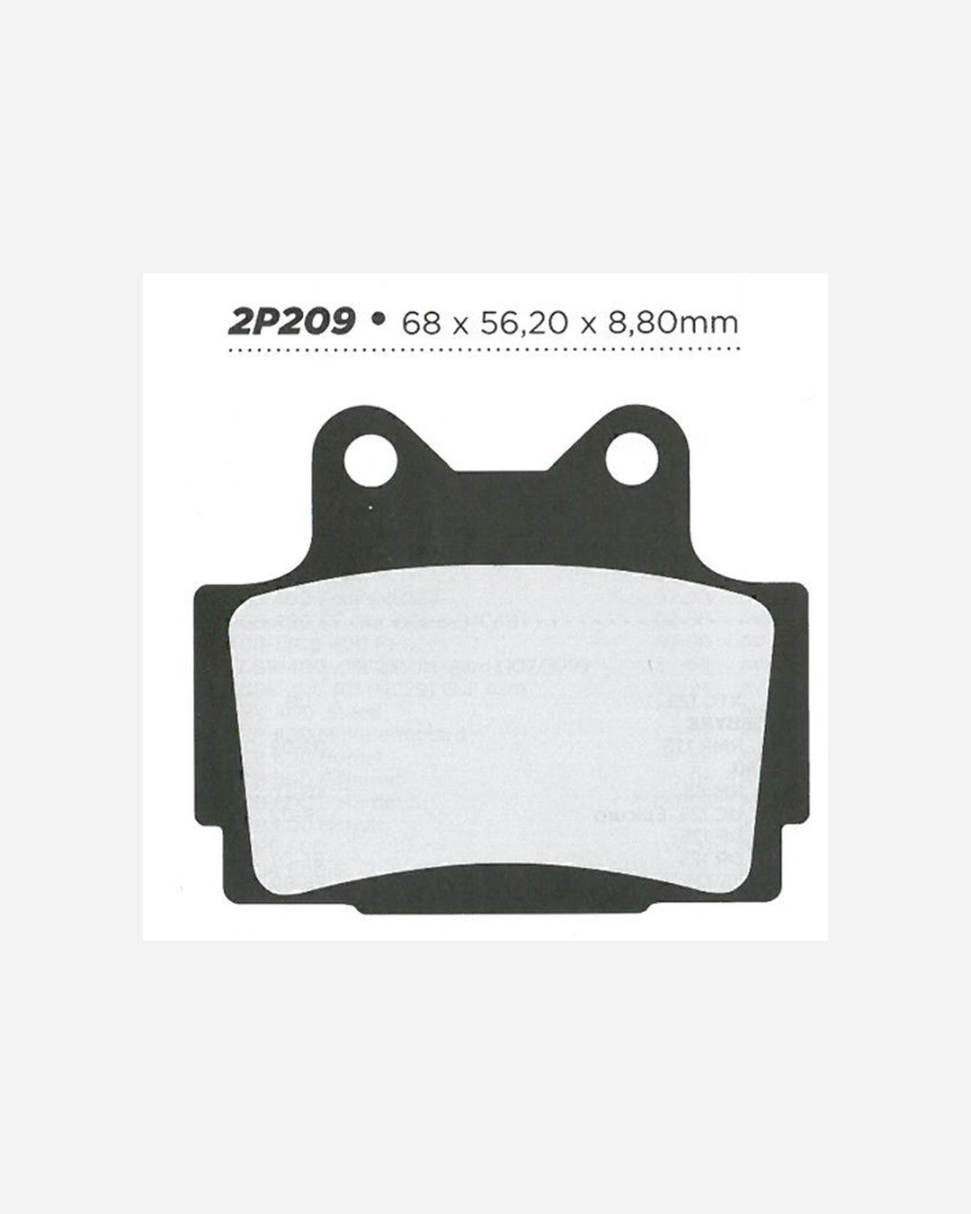 Plaquettes Nissin 2P-209