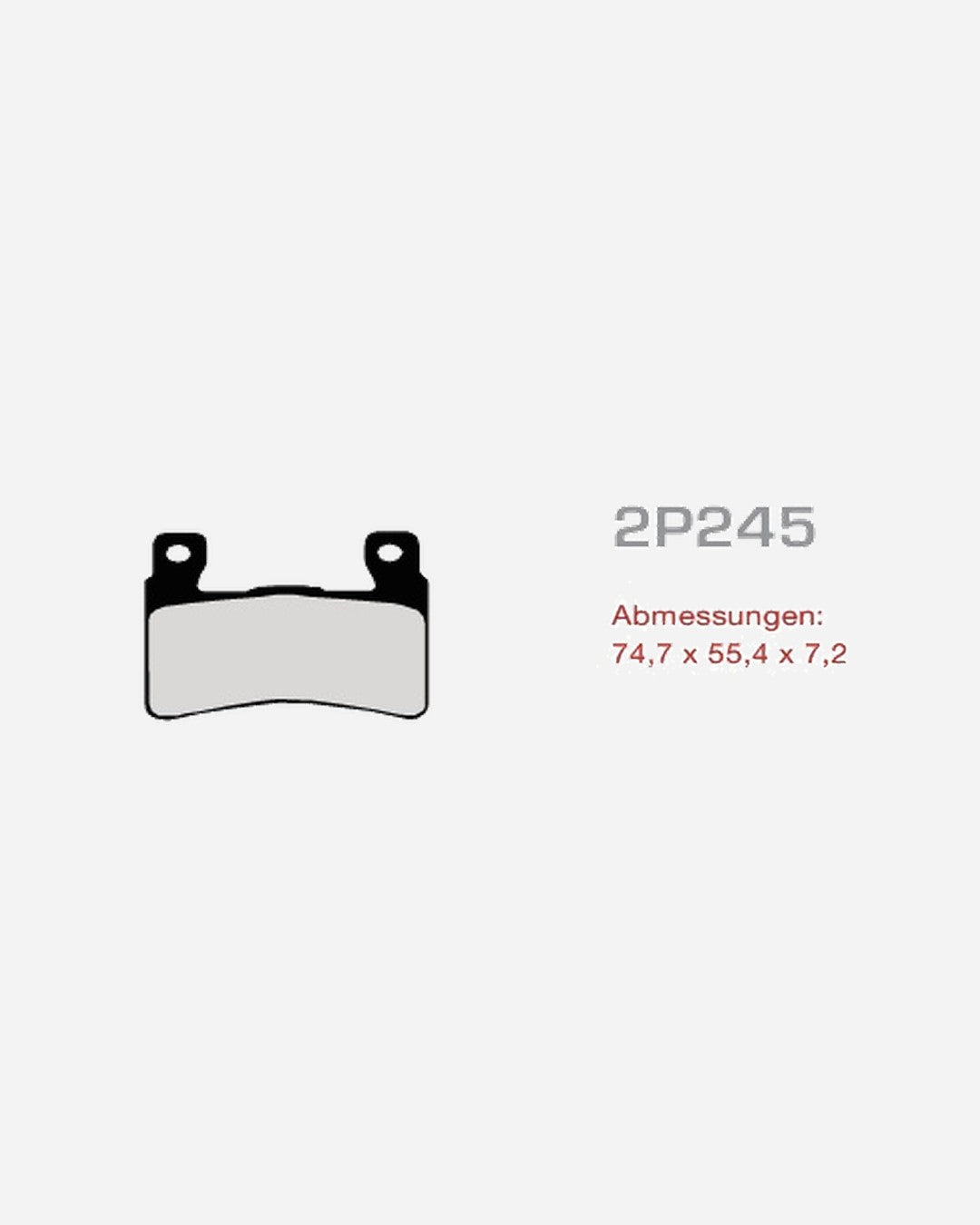 Plaquettes Nissin 2P-245
