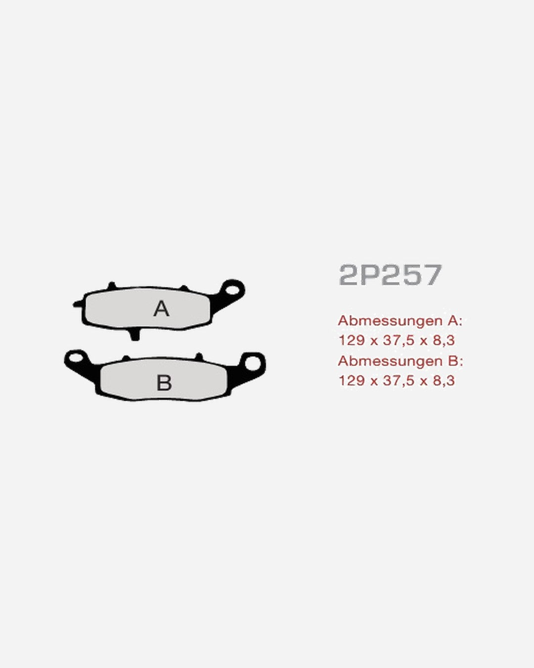 Plaquettes Nissin 2P-257
