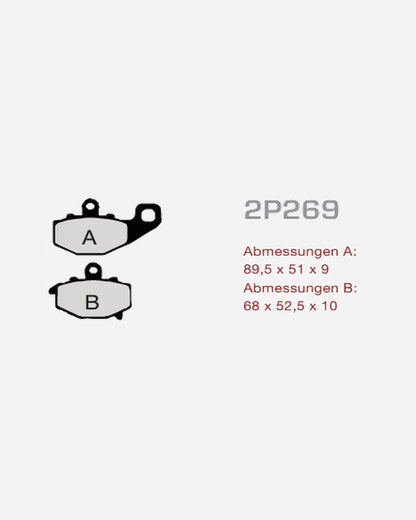 Plaquettes Nissin 2P-269