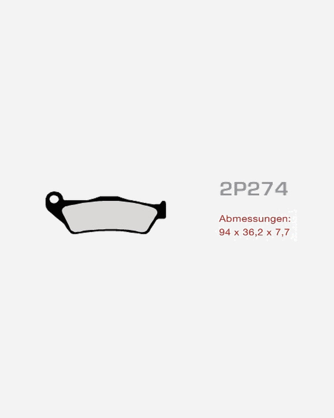 Plaquettes Nissin 2P-274GS