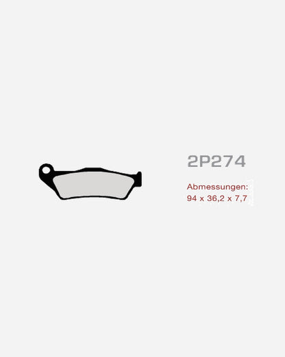 Plaquettes Nissin 2P-274GS
