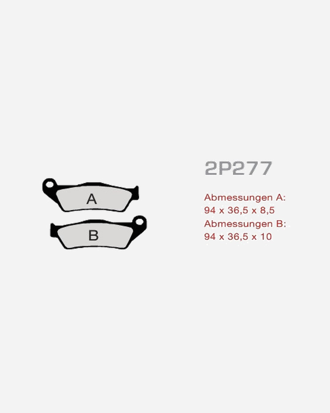 Plaquettes Nissin 2P-277