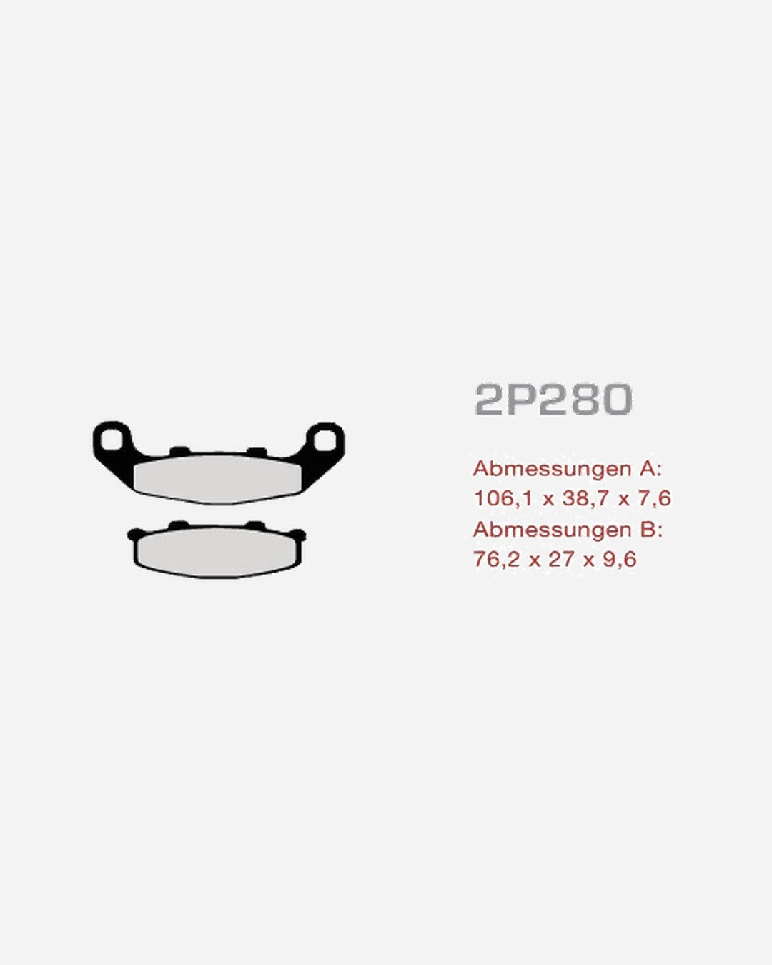 Plaquettes Nissin 2P-280