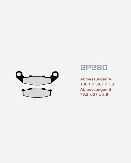 Plaquettes Nissin 2P-280