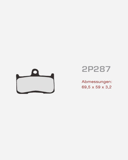 Plaquettes Nissin 2P-287ST