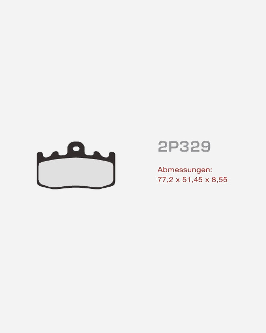 Plaquettes Nissin 2P-329ST