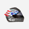 Casco 6D ATS-1R Super Patriot - Rosso/Bianco/Blu